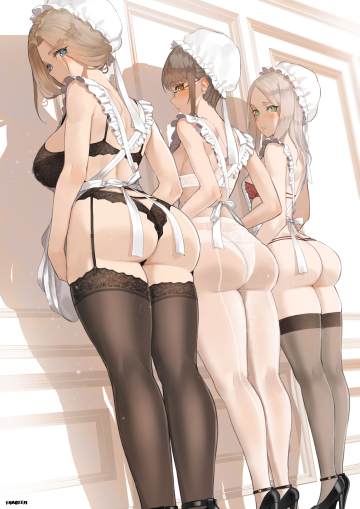 the maids are perfect for thongs