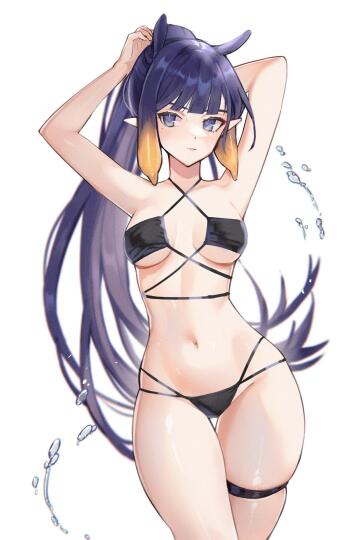 swimsuit ina (hololive)