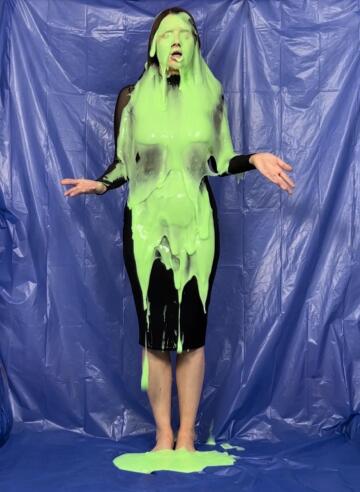can’t beat that classic green gunge look!! who agrees? what’s your favourite colour gunge? xx