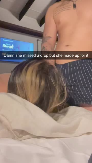 lil sis missed a drop...
