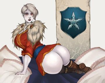 ulrika’s pretty butt by @ninereversed