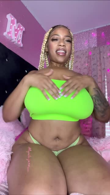 would you cum in my mouth or my boobs