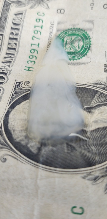 [proof] cum on a dollar bill