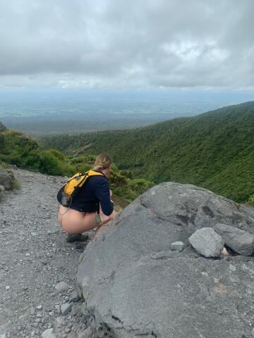 i really enjoy peeing in the wild …