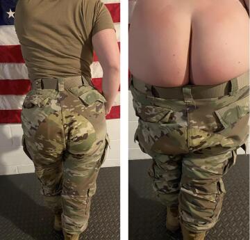 hope you like military booty