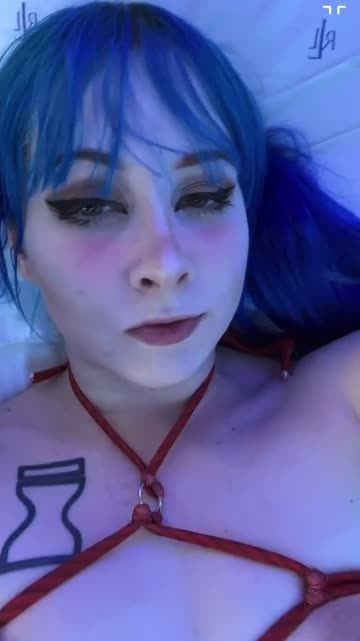 what do you think of girls with blue hair?~