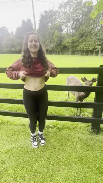 flashing at the farm!