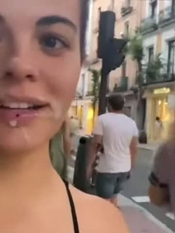 cute teen cumwalk