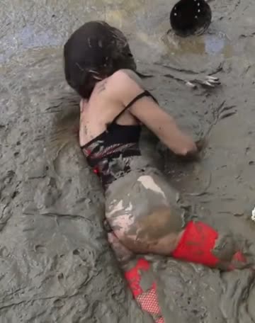 faceplanting in the mud