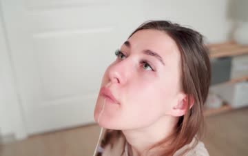 lily luten swallowing cum