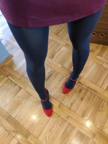 my red heels ☺️