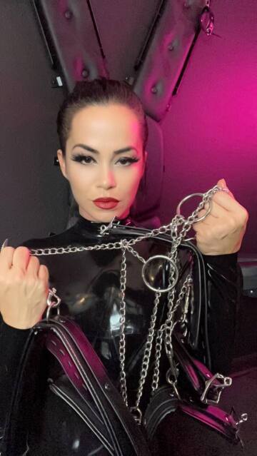 your mistress isn't done degrading you... you know what that means, don't you...?