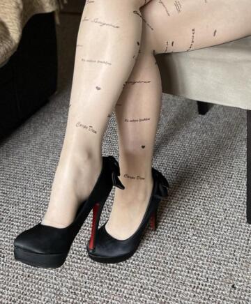black heels 🖤👠