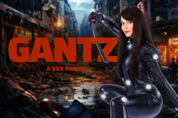 jewelz blu is back! and she's in sword-swinging full latex mode in our latest release: gantz a xxx porn parody by vrcosplayx