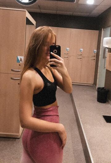 gym selfie 😝