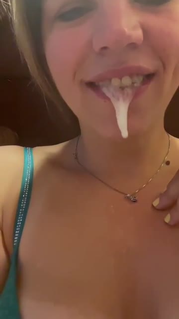 i don't always have to swallow when you cum down my throat :) [oc]