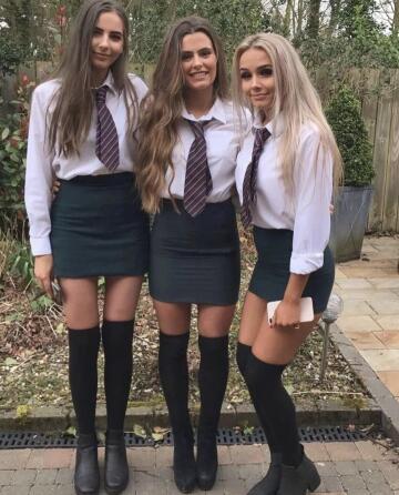 girls in skirts