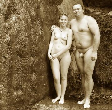 le bonheur des sources chaudes. rennes les bains dans l'aude bien que l'endroit soit sauvage.