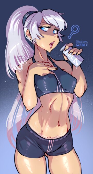 work out weiss (@haysey_draws)