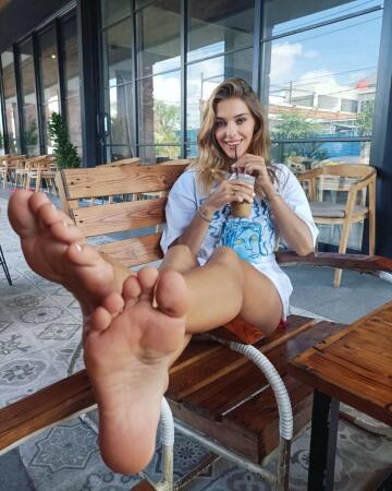 suck on my toes in public?