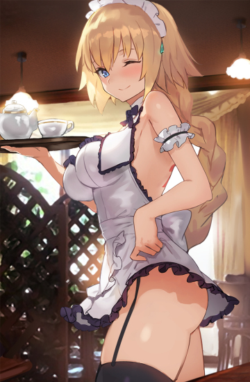maid jeanne d'arc [fate]