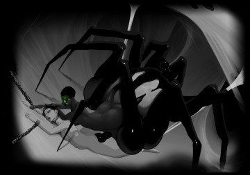 slave to the spider queen (from transylvania: the erotic horror adventure by xfiction)