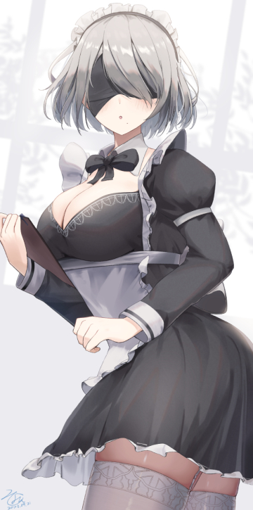 waitress maid 2b [nier automata]