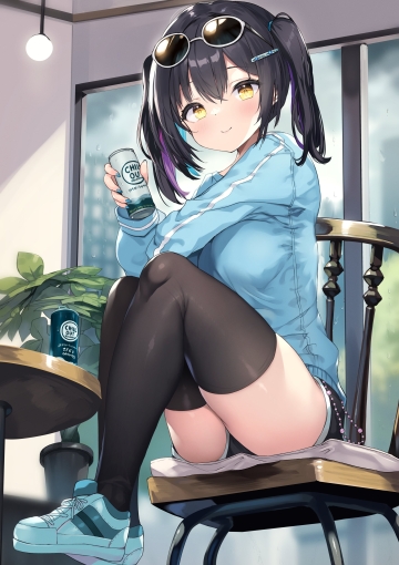 offering a drink [artist's original]
