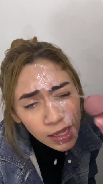 babe waiting for the biggest cumshot of her life