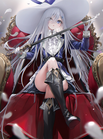 silver-haired chevalier