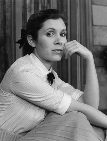 carrie fisher [a little known sci-fi movie franchise called star wars]