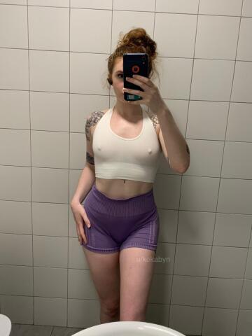 gym selfie [f]