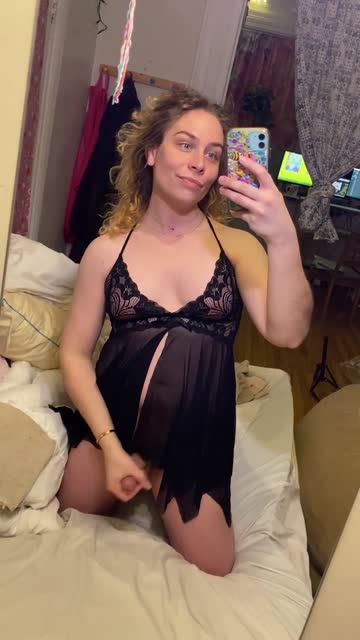 should i wear this under my dress on our next date? 🙈🥵