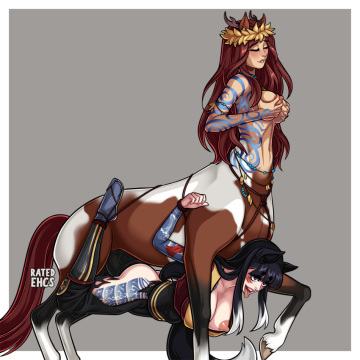 losing to a centaur can be a scary prospect, but soon afterwards, your brain will accept your place, and you'll be full of nothing but lust and desire (ratedehcs)