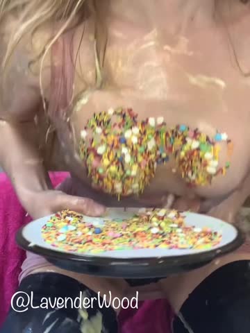 getting colourful with sprinkles