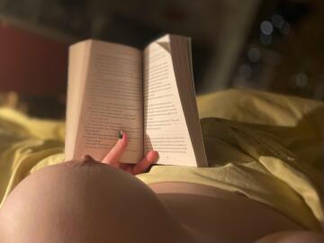 is there truly anything better than crawling into bed early (and naked, duh) with a book?