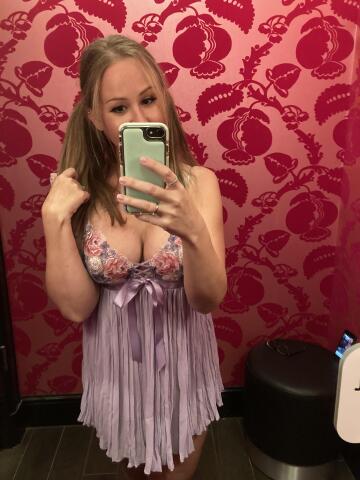 thoughts on this babydoll nighty from victoria’s secret?
