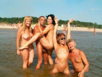 nude beaches are more enjoyable with friends