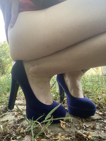 these heels make me feel so sexy💙