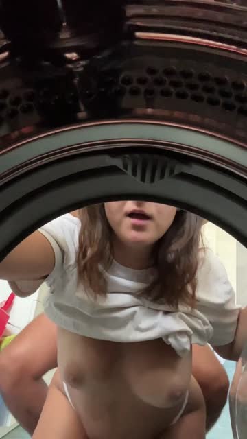 he even makes washing clothes fun