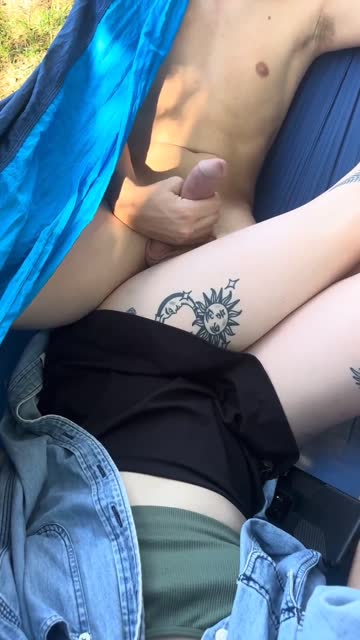 she always records so her friends can watch later