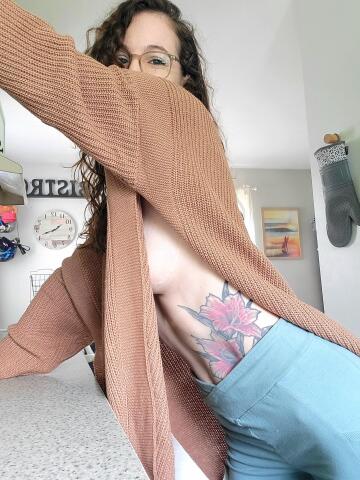 the perfect sideboob sweater