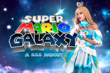 the magnificent jewelz blu is the hottest cosmic guardian in the super mario galaxy, princess rosalina! let her illuminate your headset in this vr porn parody from vrcosplayx, full scene & trailer in comments...