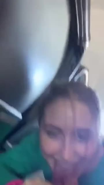 airplane blowjob