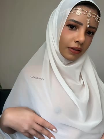 wearing nothing but a hijab 