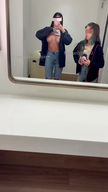 would you fuck us both in a public restroom?