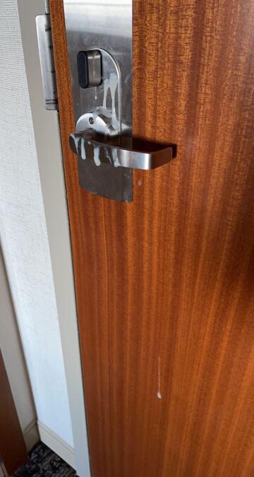[proof] cum on door handle. westin san diego