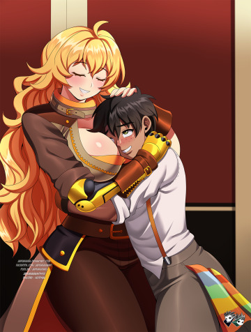 yang gives oscar a special hug (jadenkaiba)