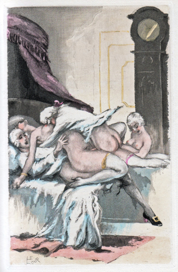 1930 illustrations by anonymous for l’anti-justine, ou les delices d’amour, 1798