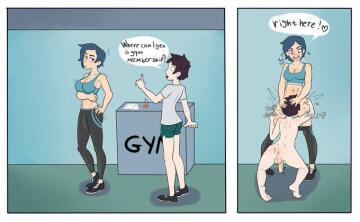 now i go to gym (red7cat)